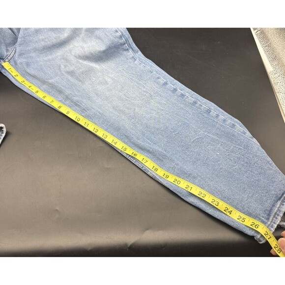 Abercrombie & Fitch Women’s Ankle Straight Ultra High Rise Jeans Size 34 / 18L - Picture 11 of 11